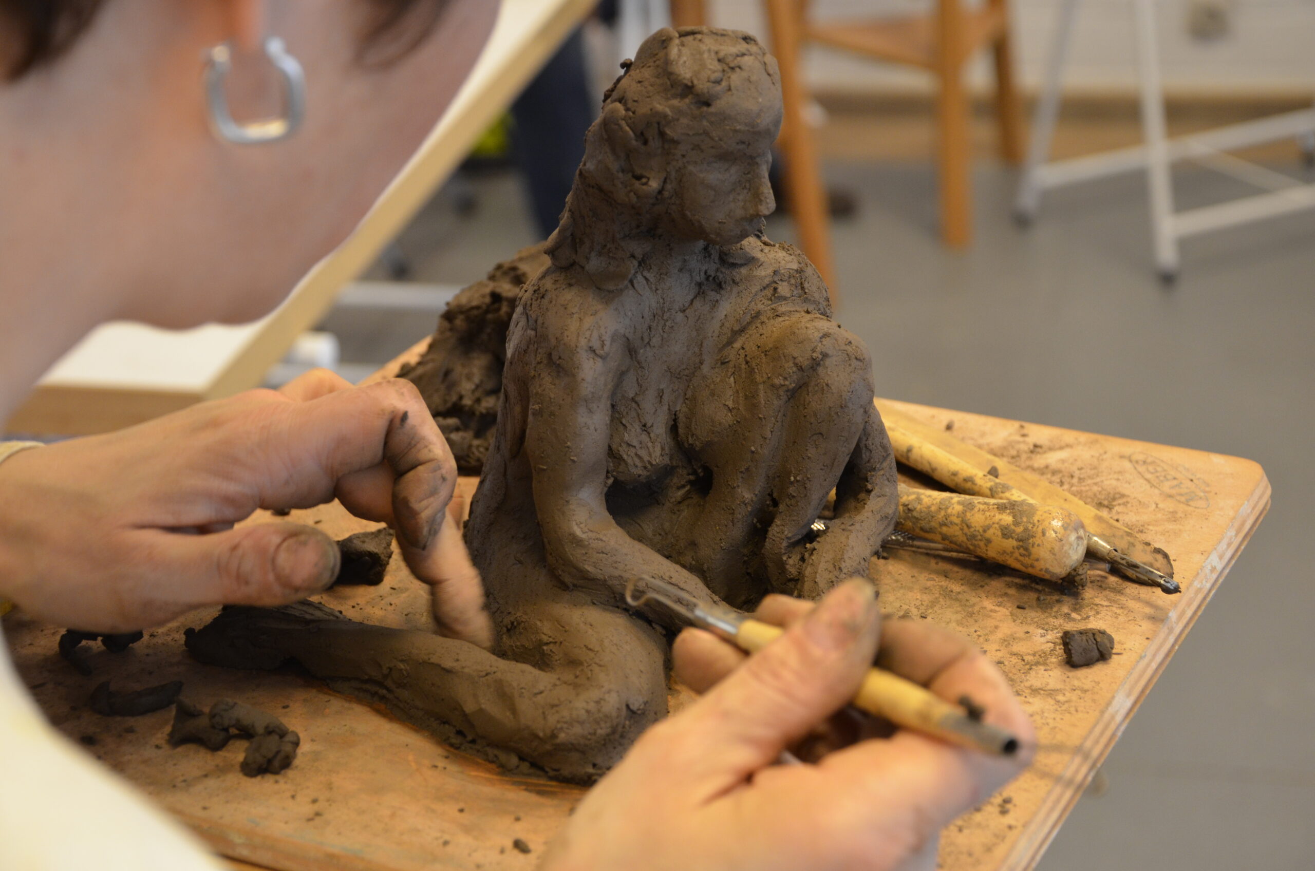 Sculpture Atelier CroquezNous modele vivant